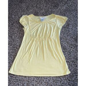 Max Studio Yellow Blouse size small‎